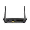 Router Linksys con Sistema de Red Wi-Fi en Malla MR6350, Inalámbrico, 1267 Mbit/s, 4x RJ-45, 2.4/5GHz, 2 Antenas Externas - Negro