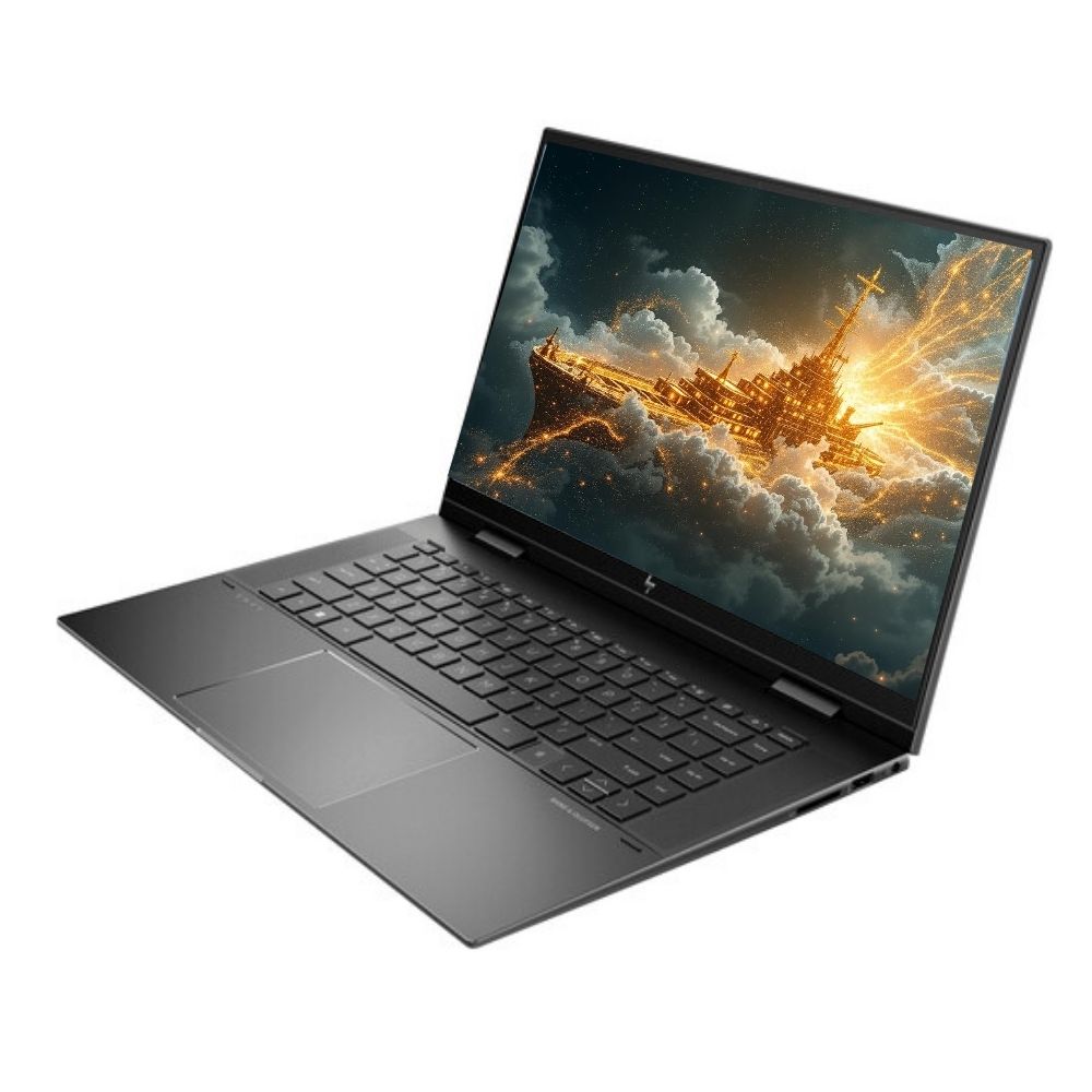 HP ENVY x360 15-FH0013 2-IN-1 Ryzen™ 5 7530U 256GB SSD 8GB 15.6 (1920x1080) TOUCHSCREEN IPS WIN11 NIGHTFALL BLACK Backlit Keyboard