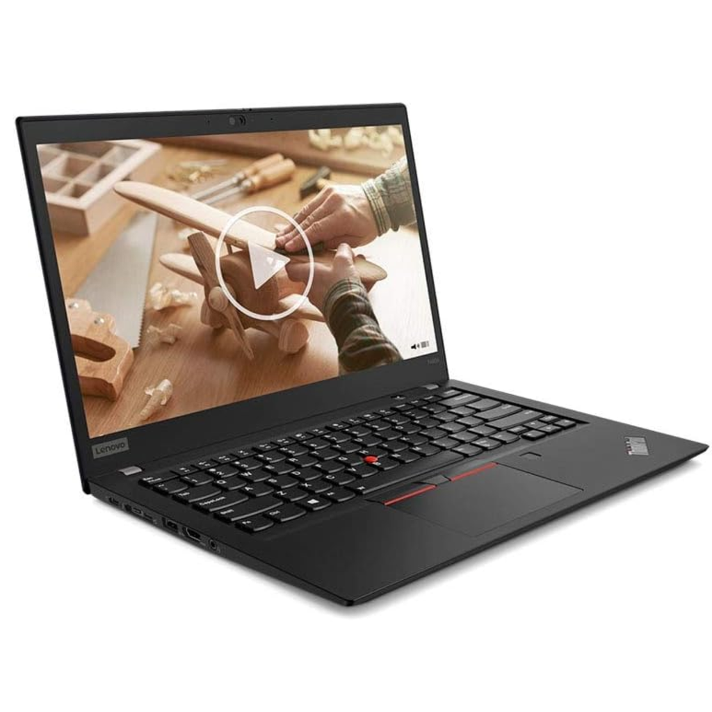 Lenovo ThinkPad T490s – Laptop 14″ FHD, Intel Core i7-8565U, 16GB RAM, 256GB SSD, Windows 10 Pro, Backlit Keyboard, Grade A
