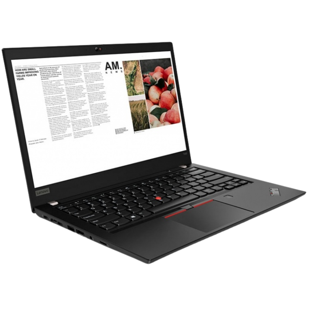 Lenovo ThinkPad T490 Refurbished – Intel Core i5-8365U, 8GB RAM, 256GB SSD, Pantalla 14" FHD, Windows 11 Pro, Webcam – Grade A