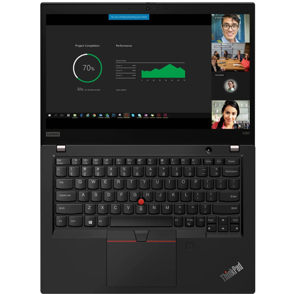 Laptop Reacondicionada LENOVO ThinkPad X390 Touch | Intel Core i5-8365U | 16GB RAM | 256GB SSD | Pantalla 13.3″ FHD Touch | Windows 11 Pro - Grado AB