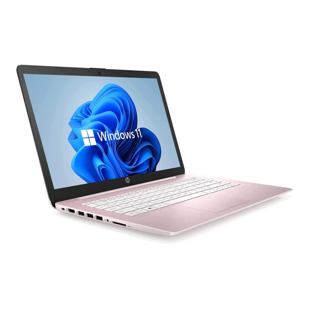 HP Laptop 14-cf2703ds 14" HD Intel Celeron N4120 Graphics 600 4GB RAM 64GB eMMC Windows 11 Home, Rose Pink