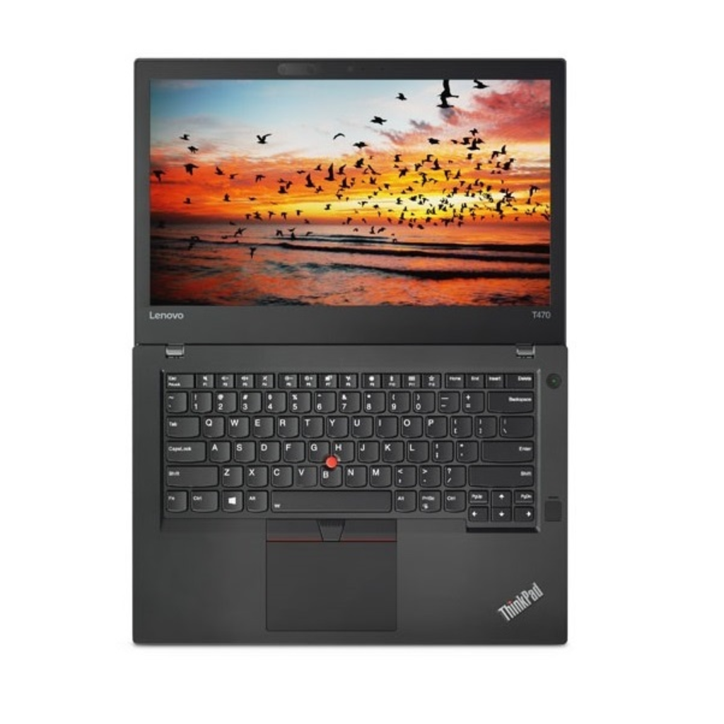 Lenovo ThinkPad T470 14″ Refurbished Grade A – Intel Core i5-7200U, 8GB RAM, 256GB SSD, Windows 11 Pro, Teclado Retroiluminado Inglés/Español