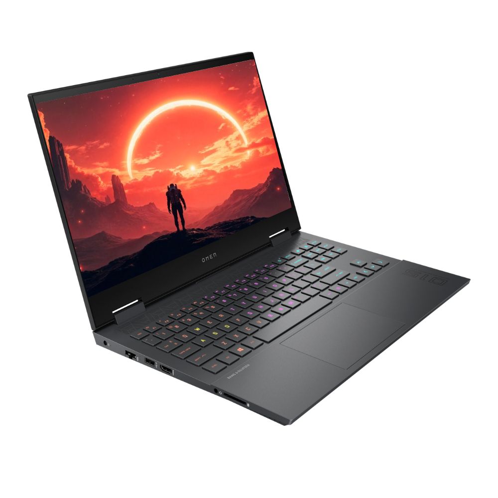 HP OMEN Laptop 15-en1010nr, 15.6” FHD Display, AMD Ryzen 7 5800H, 8GB, 512GB SSD, Windows 11H - Black