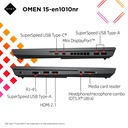 Laptop HP OMEN 15.6” 8GB 512GB W11 Home Negro