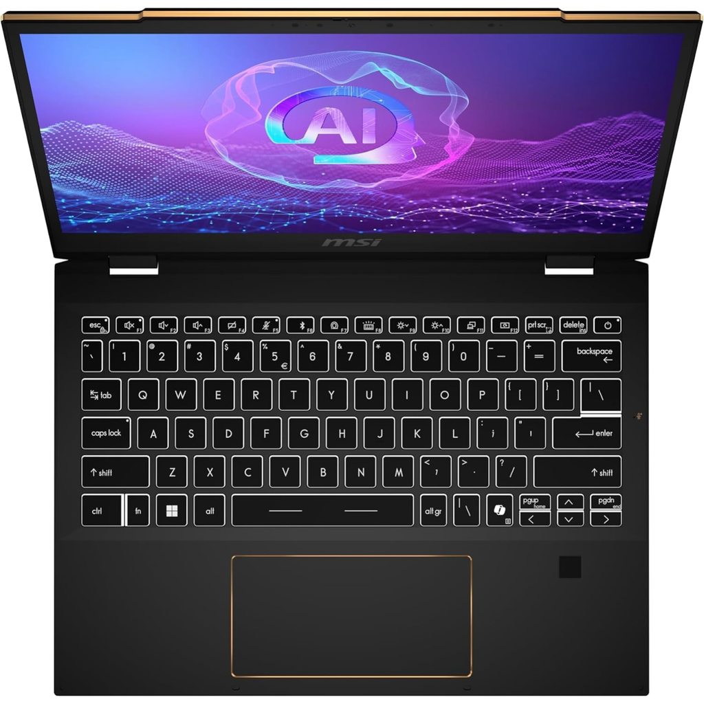 Laptop 2-en-1 MSI Summit 13 AI+ Evo | Intel Core Ultra 7 256V | 16GB RAM | 1TB SSD | 13.3" FHD+ Touch | Win 11 | Ink Black | A2VMTG-016