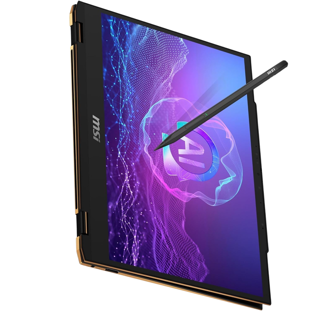 Laptop 2-en-1 MSI Summit 13 AI+ Evo | Intel Core Ultra 7 256V | 16GB RAM | 1TB SSD | 13.3" FHD+ Touch | Win 11 | Ink Black | A2VMTG-016