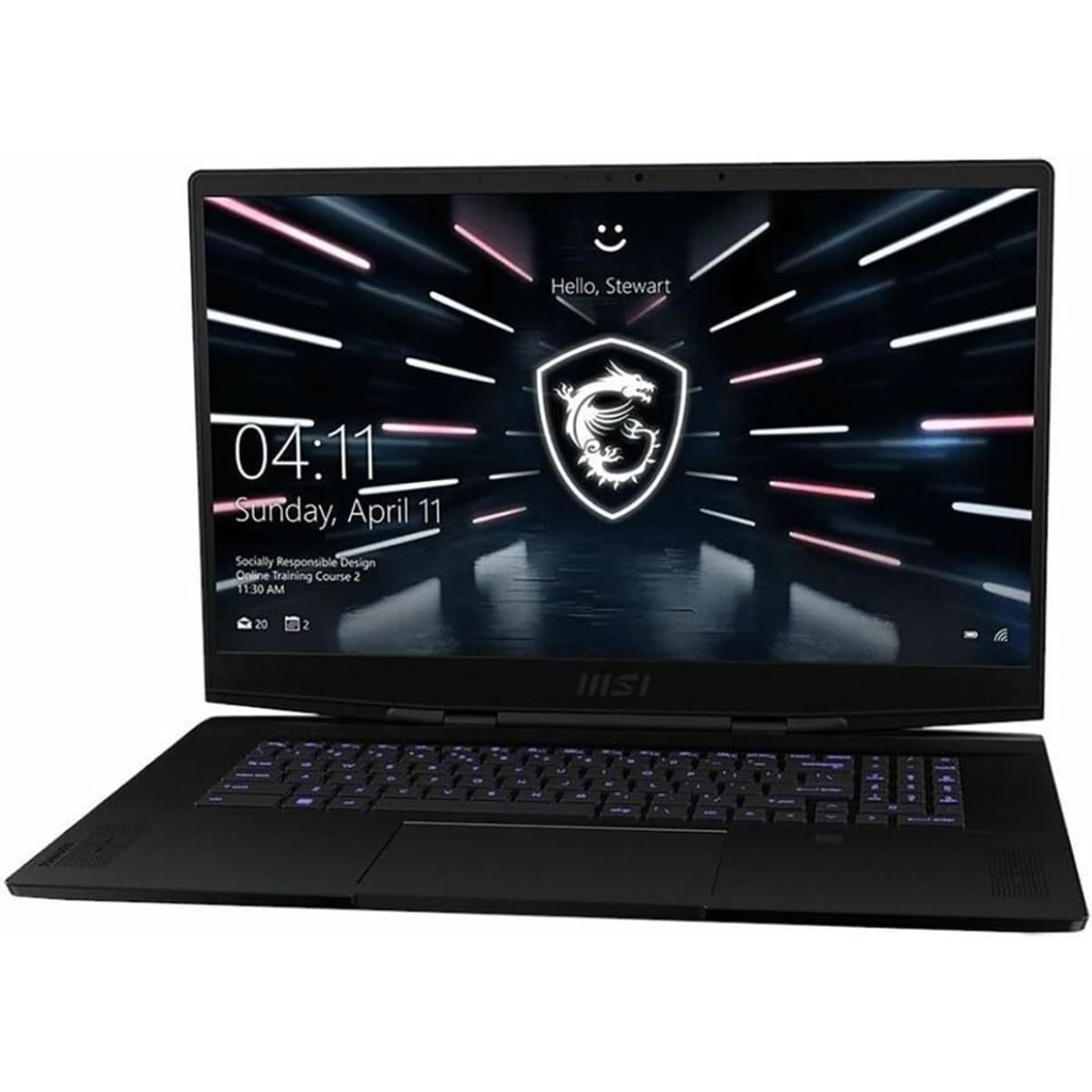 MSI GS77 Stealth Gaming – Core i7-12700H, 16GB RAM, 1TB SSD, RTX 3060 6GB, Pantalla 17.3" 360Hz, Windows 11 – Core Black