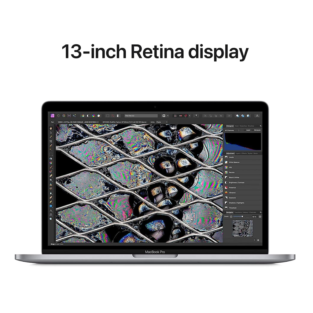 Apple MacBook Pro 13.3″ M2 – Chip M2 10-Core, 8GB RAM, 512GB SSD, Retina Display 2560×1600, macOS, Space Grey, Backlit Keyboard