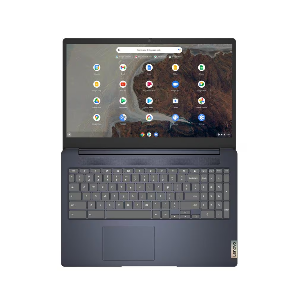 Lenovo 3i Chromebook 15.6″ FHD – Intel Celeron N4500, 4GB RAM, 64GB eMMC, ChromeOS, Arctic Grey