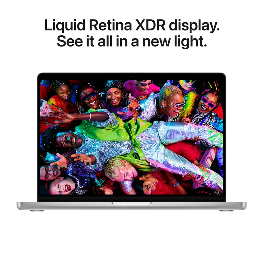 Apple MacBook Pro 14" M5 – 10-Core CPU, 10-Core GPU, 16GB RAM, 512GB SSD, Pantalla Liquid Retina XDR 3024×1964, Color Silver (Nuevo)