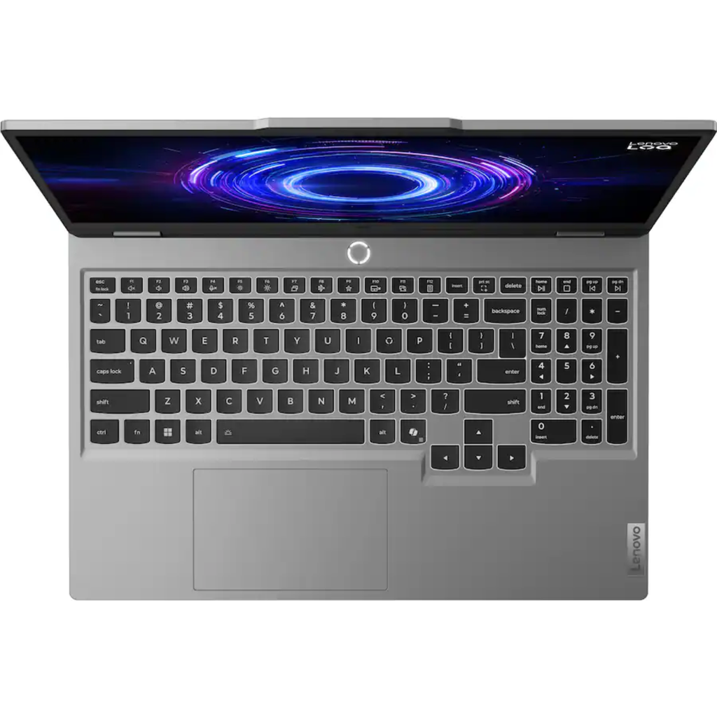 Lenovo LOQ 15IRX10 – Laptop Gamer 15.6" FHD 144Hz, Intel Core i5-13450HX, NVIDIA RTX 5050 8GB, 16GB RAM, 512GB SSD, Luna Grey, Teclado Retroiluminado