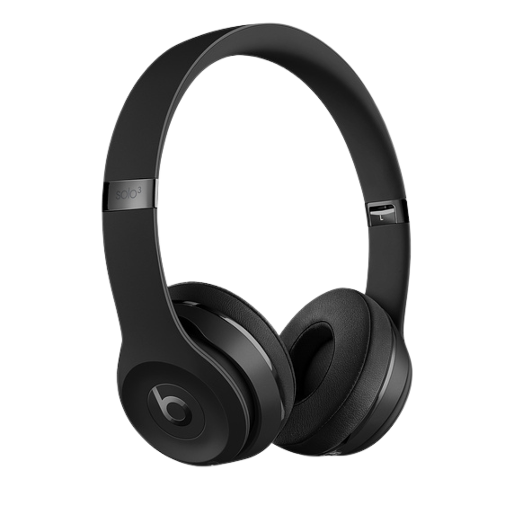 Audífonos On-Ear Beats Solo³ Wireless - Chip Apple W1, 40h Batería, Negro Mate