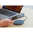 Energizer MAX 15W – Base de Carga Inalámbrica Qi, Carga Rápida, Antideslizante, Compatible con iPhone y Android, Color Negro