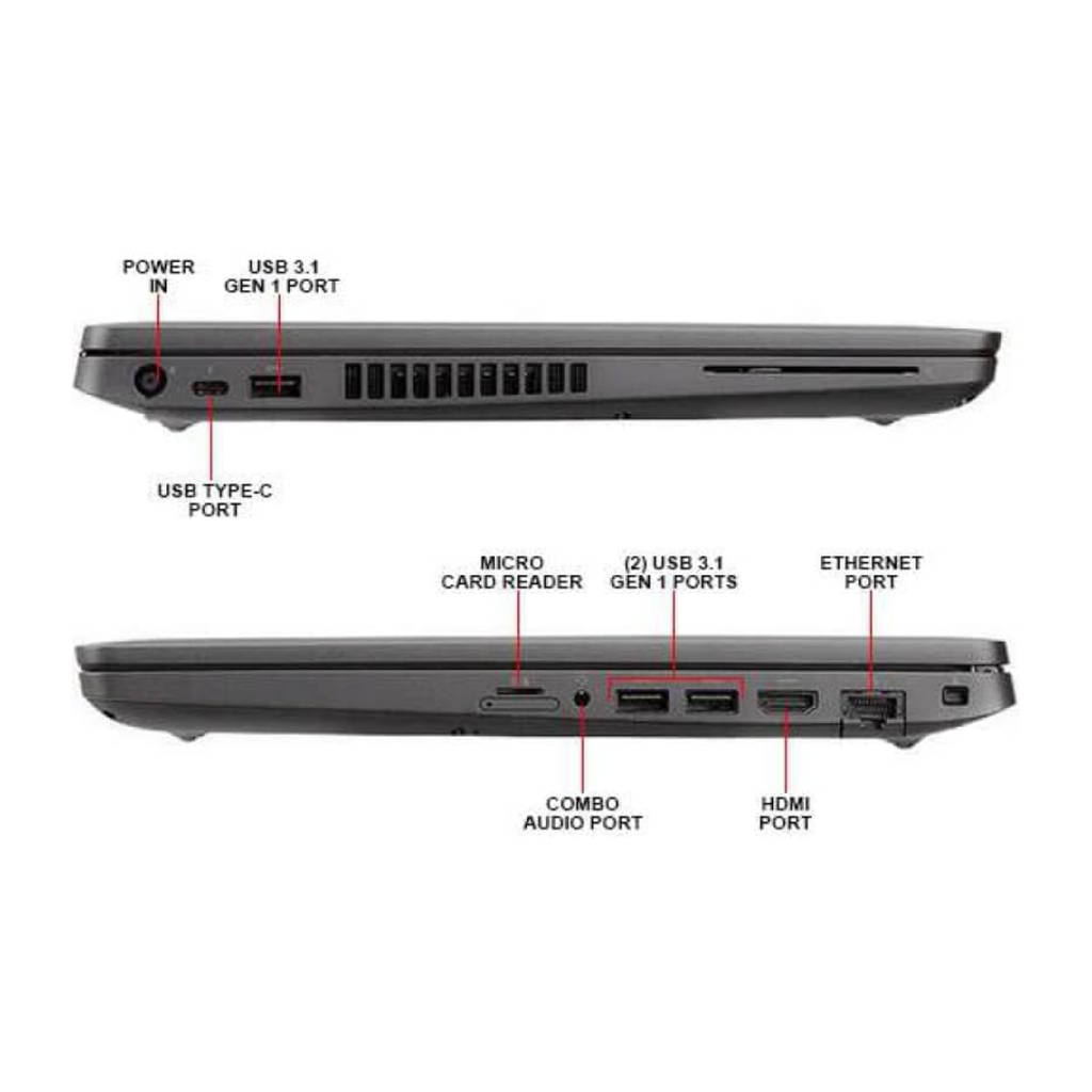 Refurbished - Dell Latitude 5400 Notebook, 14-in FHD (1920 x 1080), Webcam, 1x Intel Core i5 Quad (i5-8365U) 1.60 GHz, 16 GB RAM, 256 GB SSD, English Keyboard, Intel Integrated Graphics, Windows 11 Professional *Grade AB*
