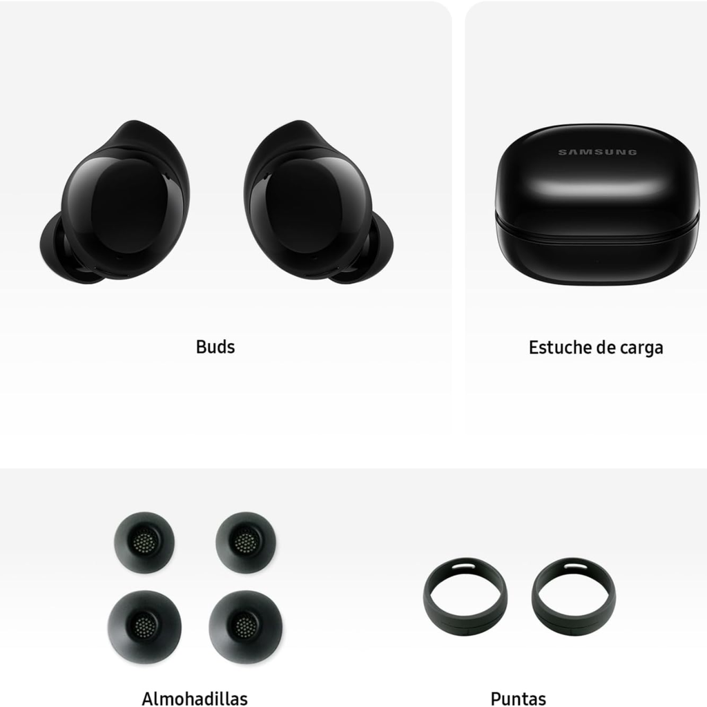 Samsung Galaxy Buds2 Core | Black | Cancelación Activa de Ruido (ANC) | Sonido Inmersivo | Nuevo