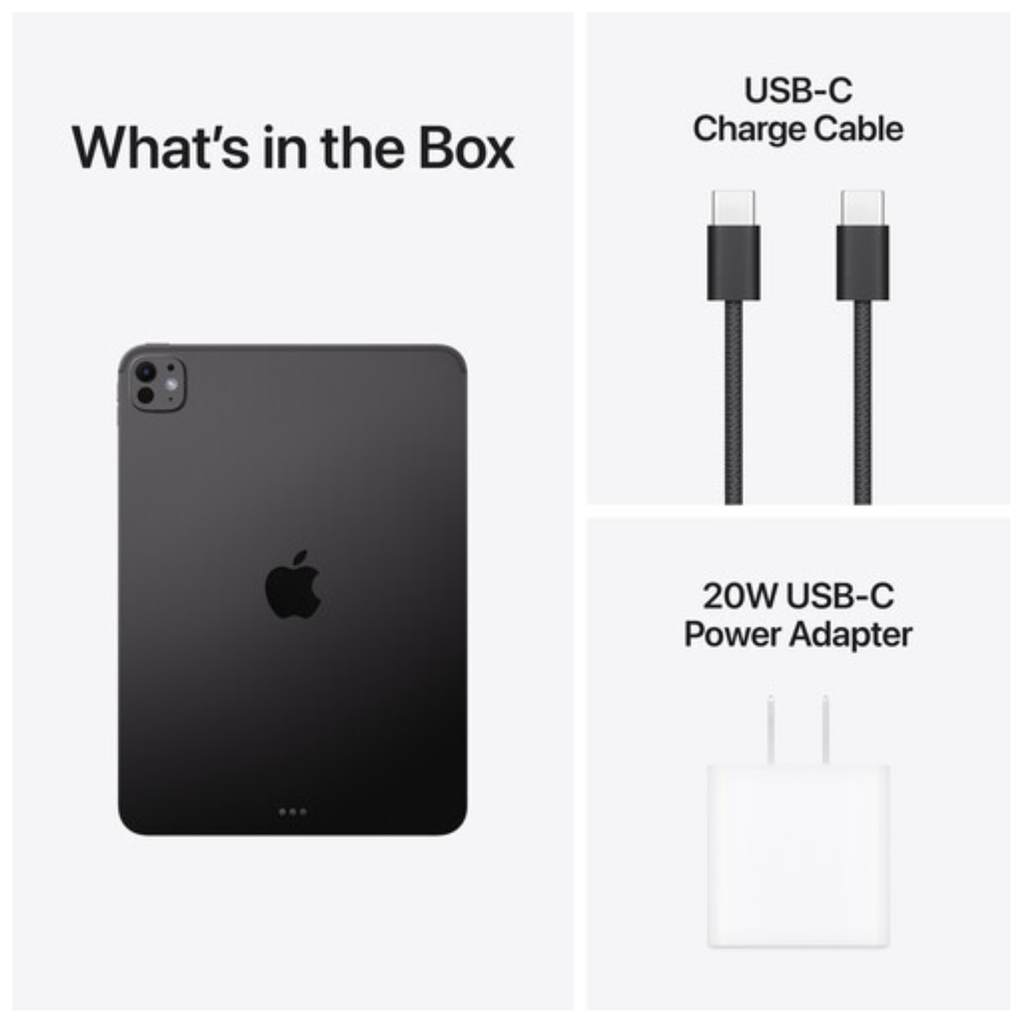 Apple iPad Pro 11" (2025) Chip M5 | 256GB | Pantalla Ultra Retina XDR OLED | Space Black | Nuevo