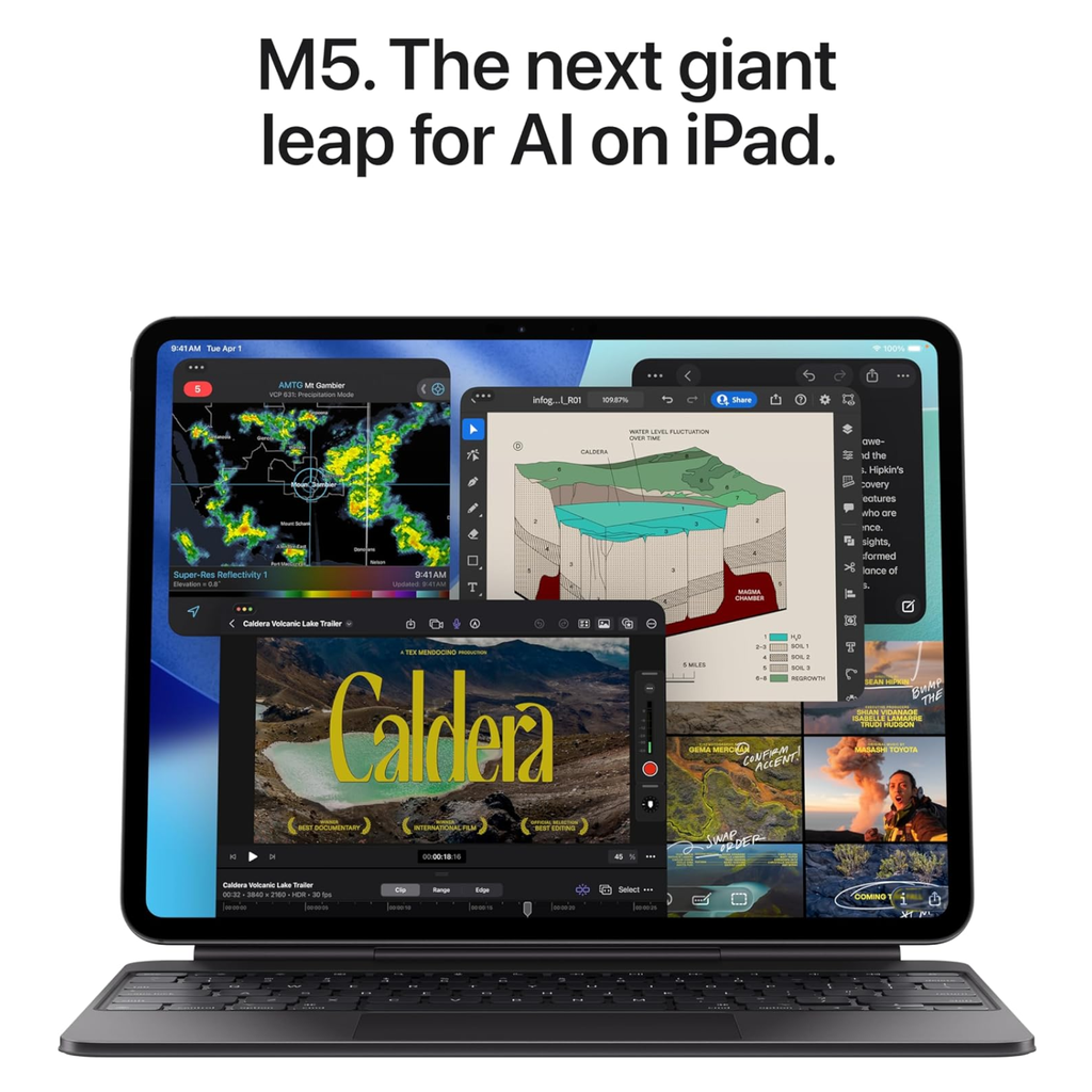 Apple iPad Pro 11" (2025) Chip M5 | 256GB | Pantalla Ultra Retina XDR OLED | Space Black | Nuevo