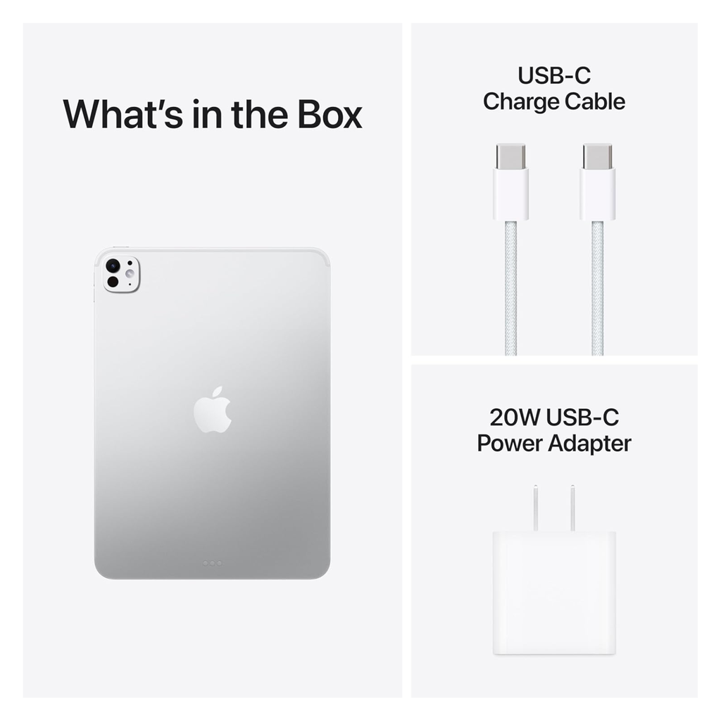 Apple iPad Pro 11" (2025) Chip M5 | 256GB | Pantalla Ultra Retina XDR OLED | Silver | Nuevo