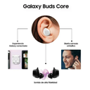 Paquete 2 Audífonos Samsung Galaxy Buds | Colores Black y White | Sonido AKG | Cancelación de Ruido | Carga Inalámbrica | Nuevo