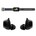 Kit Samsung Galaxy | Watch Fit3 Gray + Buds Core Black | Pantalla AMOLED 1.6" | Sonido AKG | Cancelación de Ruido | Bundle Salud y Audio