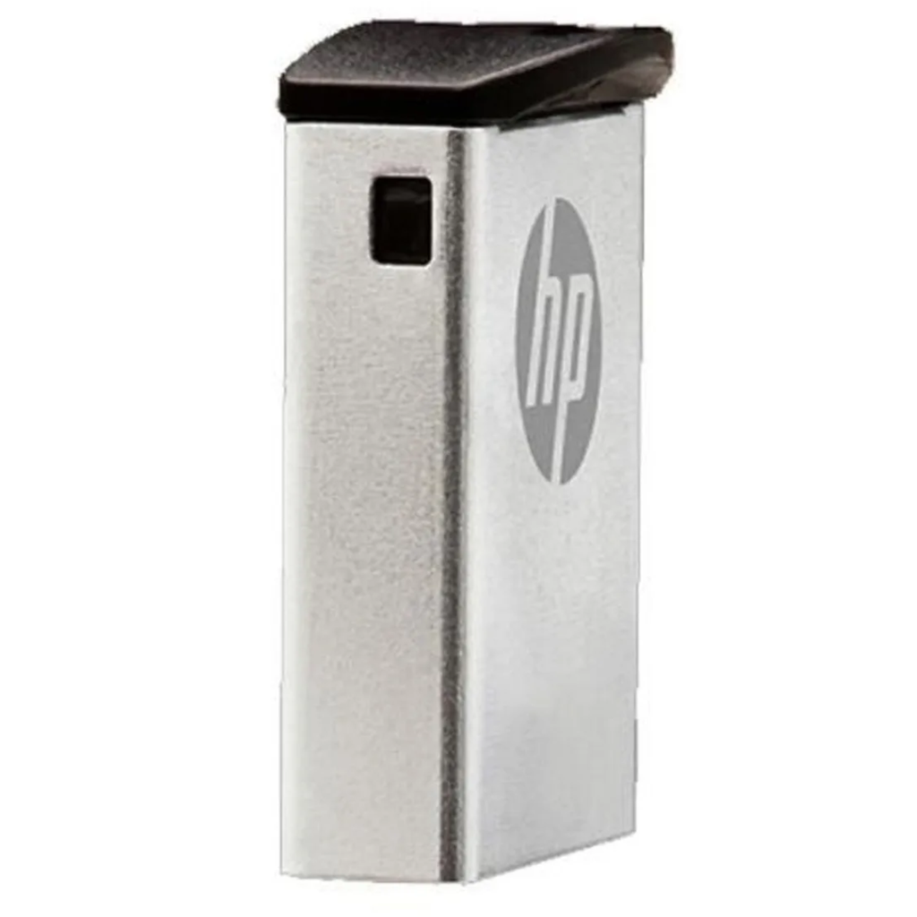 Memoria USB 16GB HP v222w | Mini Diseño Metálico | Ref. HPFD222W-16 | Ultra Compacta | USB 2.0 High Speed | Nueva Sellada | Ideal para Laptops, Tabletas y Estéreos de Auto