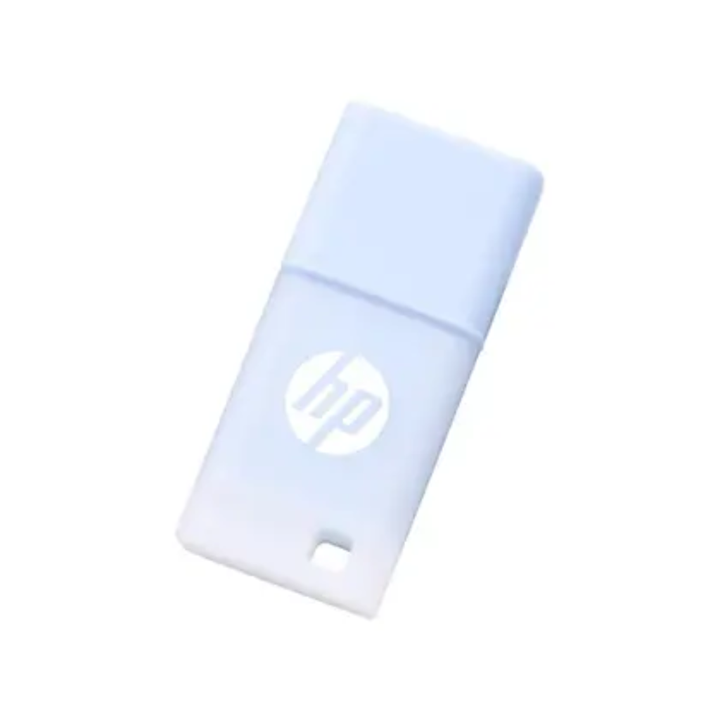 HP v168b 32GB – USB 2.0 Flash Drive, Diseño Compacto Azul, Memoria Portátil para Documentos, Fotos y Videos