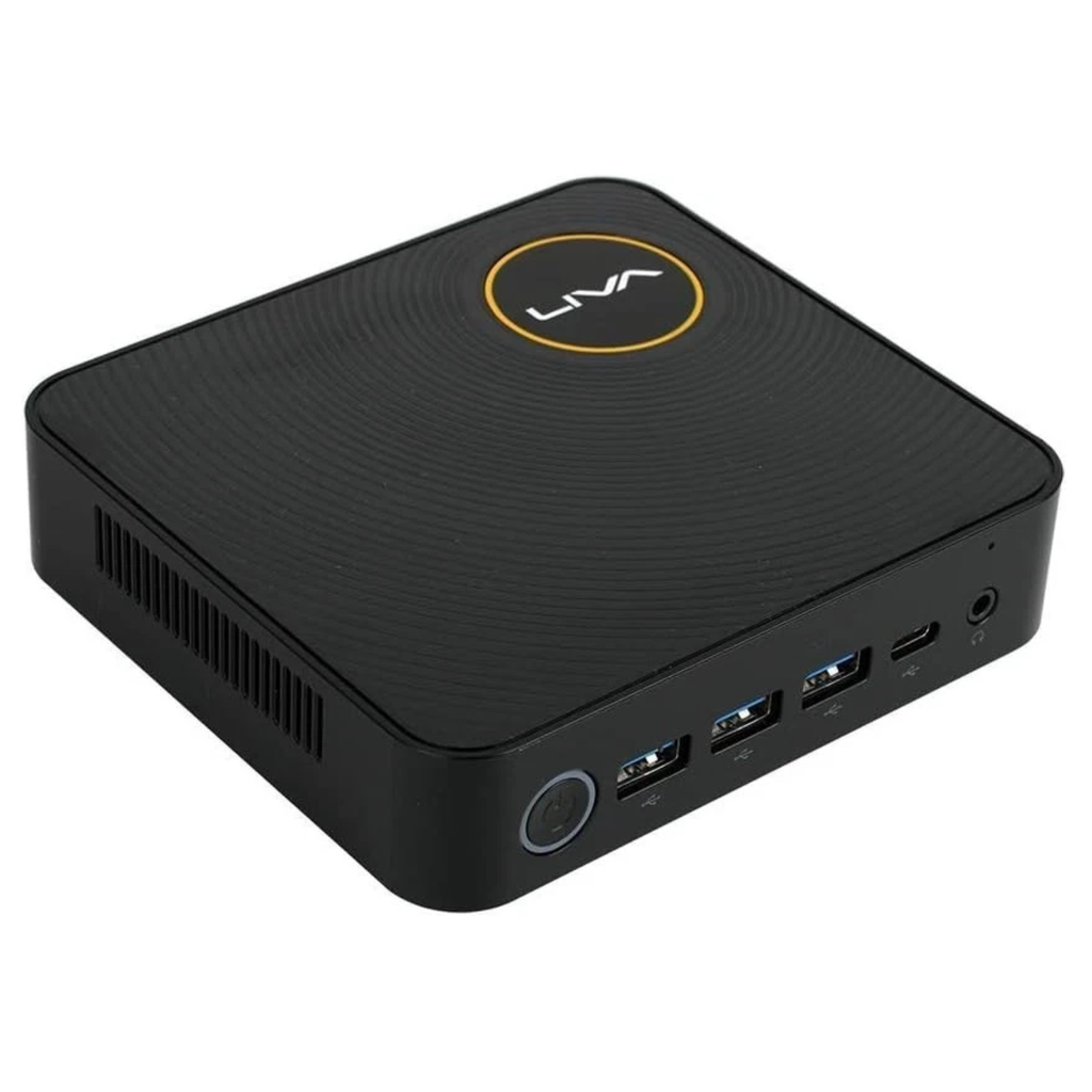 Mini PC ECS Liva Z | Intel Celeron N3150 | 4GB RAM | 32GB eMMC | Windows 10 Home | 4K UHD | Dual LAN | Diseño Fanless Silencioso | Negro | Nueva | Samara Online