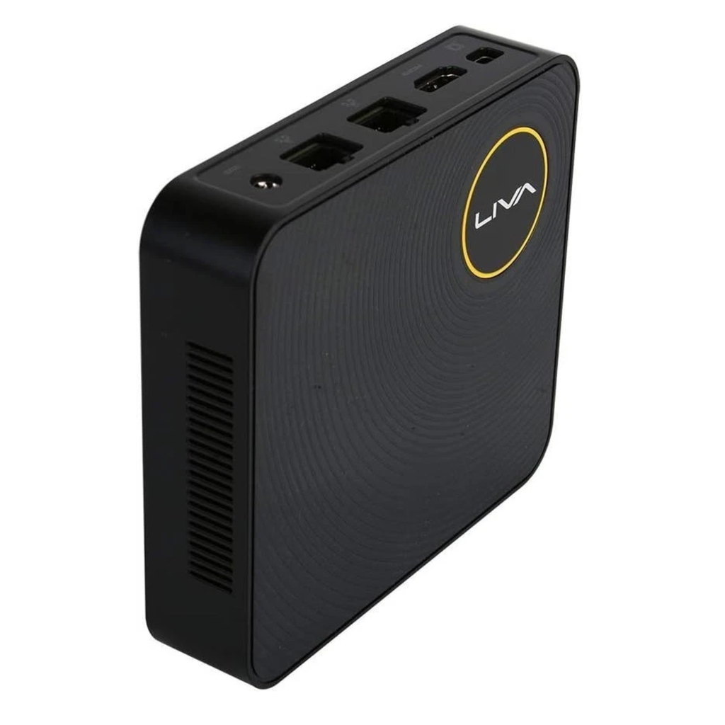 Mini PC ECS Liva Z | Intel Celeron N3150 | 4GB RAM | 32GB eMMC | Windows 10 Home | 4K UHD | Dual LAN | Diseño Fanless Silencioso | Negro | Nueva | Samara Online