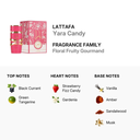 Lattafa Yara Candy Eau de Parfum | 100ml Spray | Notas de Caramelo y Frutos Rojos | Nuevo Lanzamiento