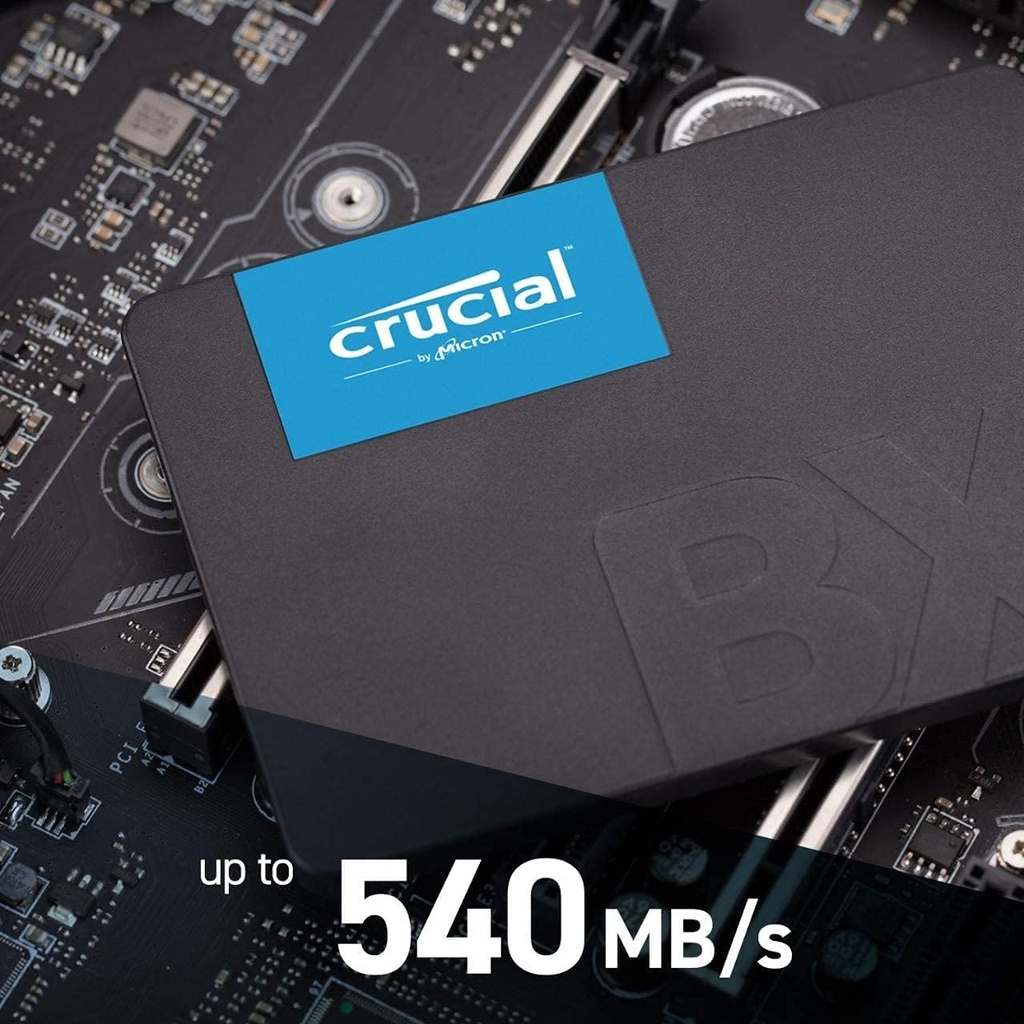 SSD Crucial BX500, 1TB, SATA III, 2.5", 7mm