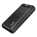 Energizer MAX Power Bank 30,000mAh – Carga Rápida 15W, 2 USB-A + 1 USB-C, Pantalla LCD, Alta Capacidad, Color Negro