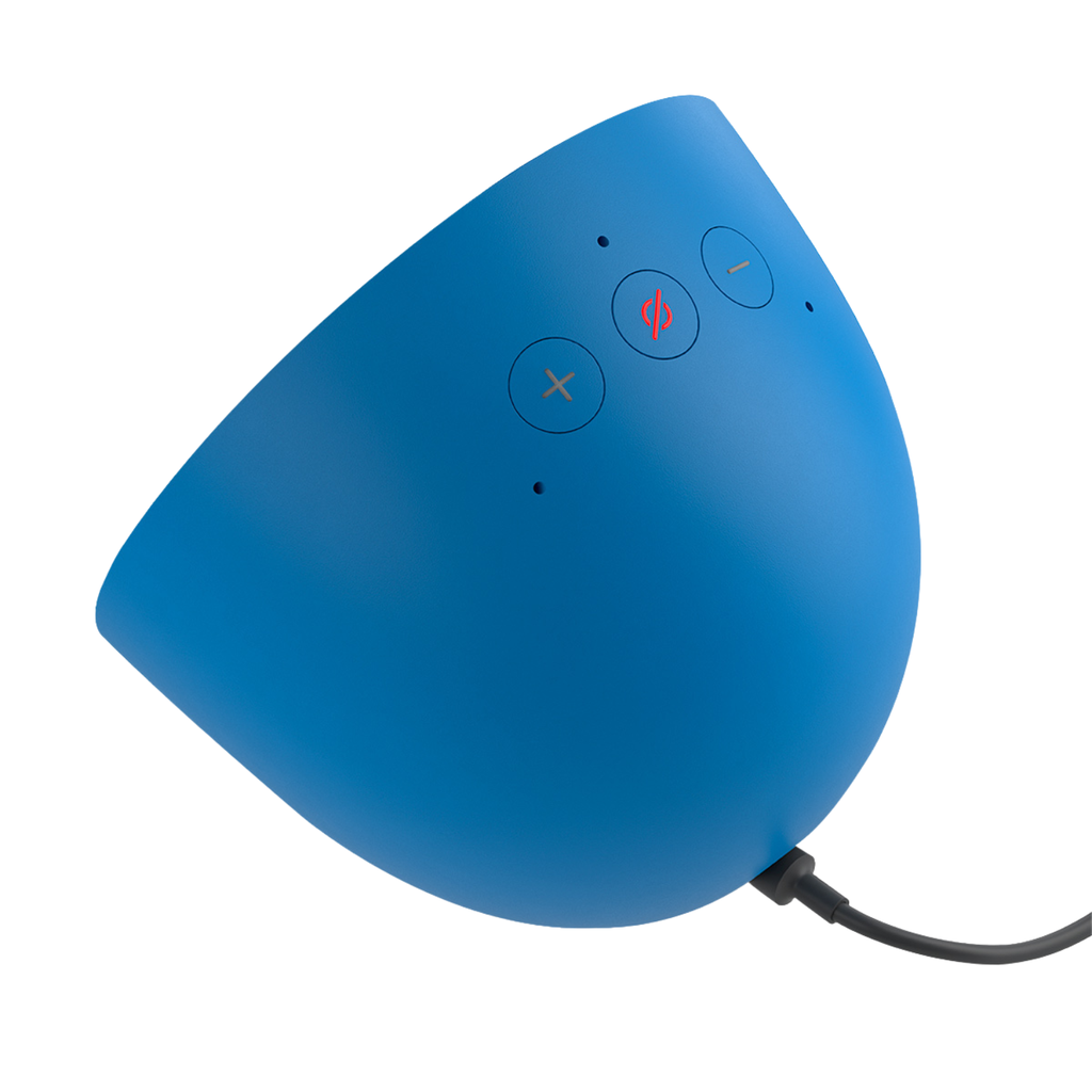 Amazon Echo Spot (Modelo 2024) Reloj Despertador Inteligente y Hub de Hogar Digital - Azul Océano