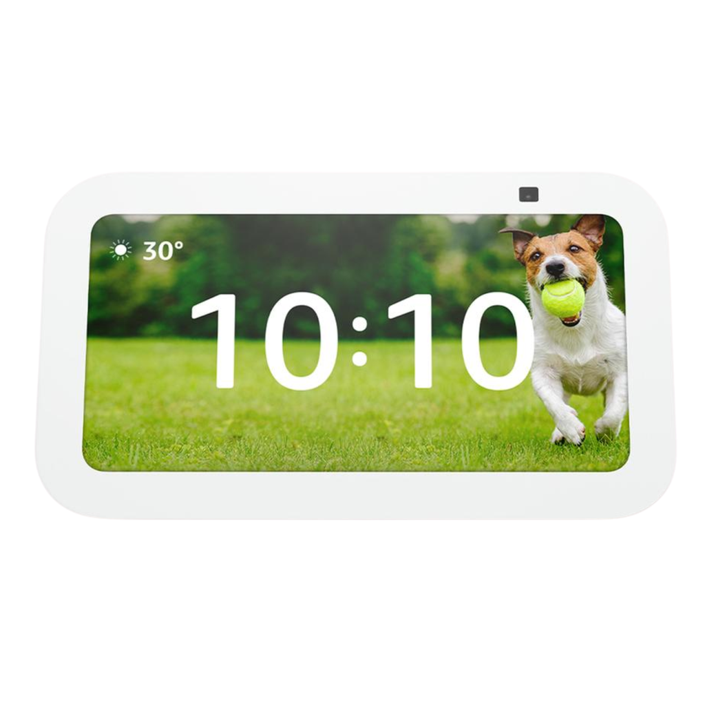 Amazon Echo Show 5 (3.ª generación, modelo de 2023) | Pantalla inteligente con graves más profundos y sonido más claro | Azul claro