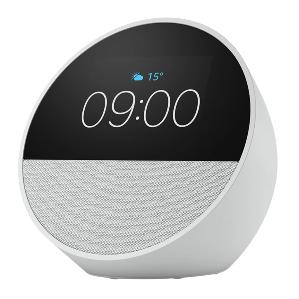 Amazon Echo Spot Controlador de hogar digital - Alexa - IEEE 802.11a/b/g/n/ac - Sidewalk - Bluetooth - Blanco Glaciar