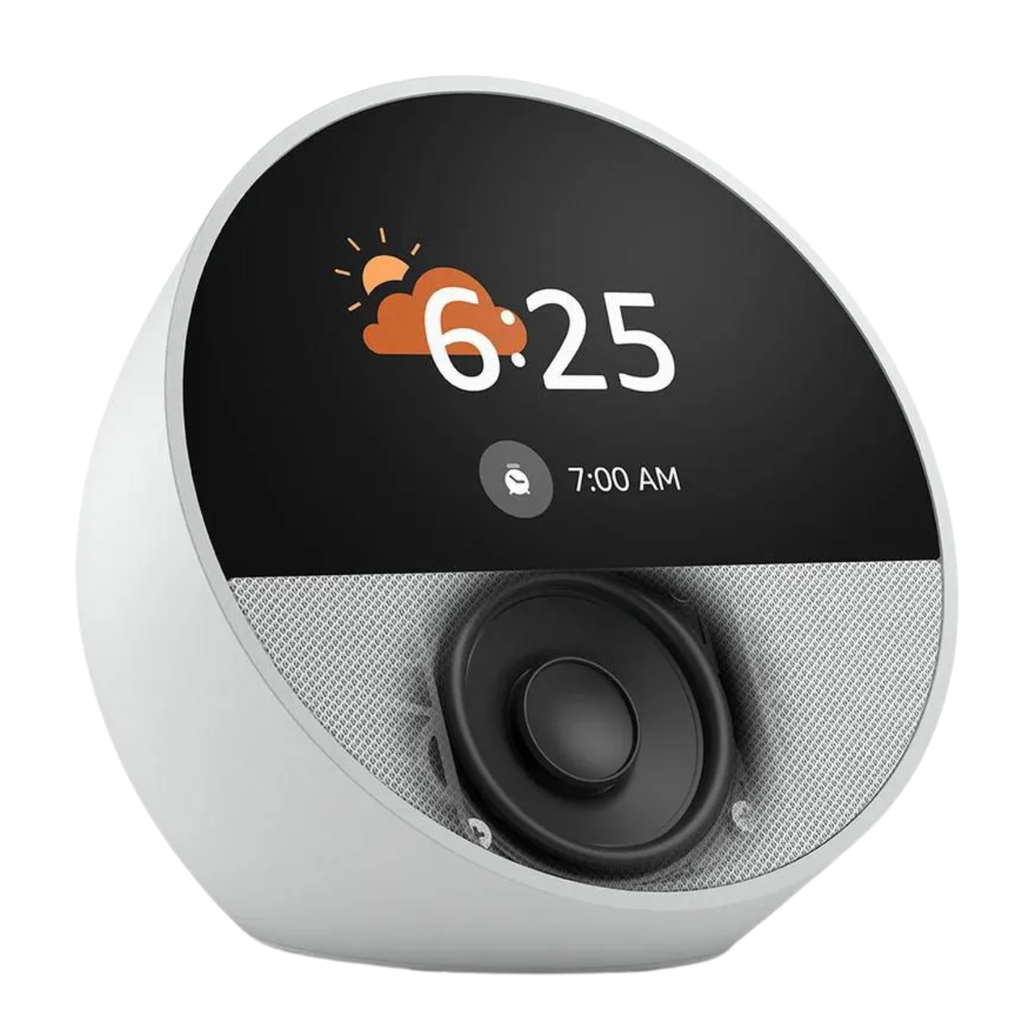 Amazon Echo Spot Controlador de hogar digital - Alexa - IEEE 802.11a/b/g/n/ac - Sidewalk - Bluetooth - Blanco Glaciar