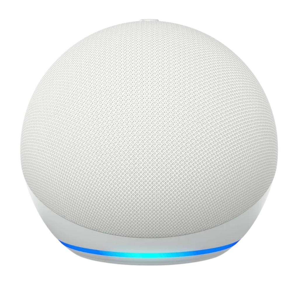 Amazon Echo Dot (5.ª generación, modelo de 2022) | Bocina inteligente con Alexa | Blanco | UPC: 840080531083