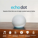 Amazon Echo Dot (5.ª generación, modelo de 2022) | Bocina inteligente con Alexa | Blanco | UPC: 840080531083