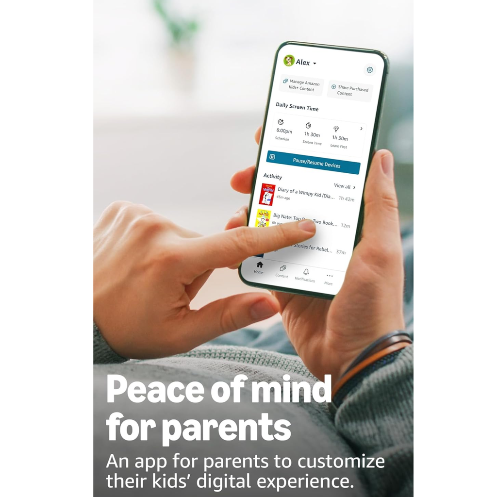 Amazon Echo Dot Kids 5th Gen (Fire Dragon) – Bocina Inteligente con Alexa, Control Parental, Audio Mejorado, Incluye 1 Año de Amazon Kids+ (UPC 840080543413)