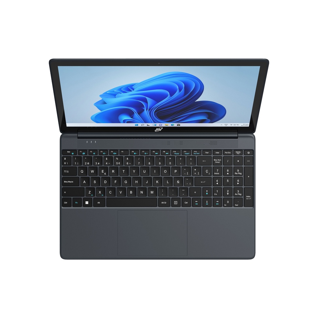 Hyundai HyBook Pro, 15.6" 1920x1080 FHD IPS, Intel Core i7-1065G7, 16GB RAM, 1TB SSD Storage, Windows 11, AC WiFi, 3200mAh, Spanish - Space Grey
