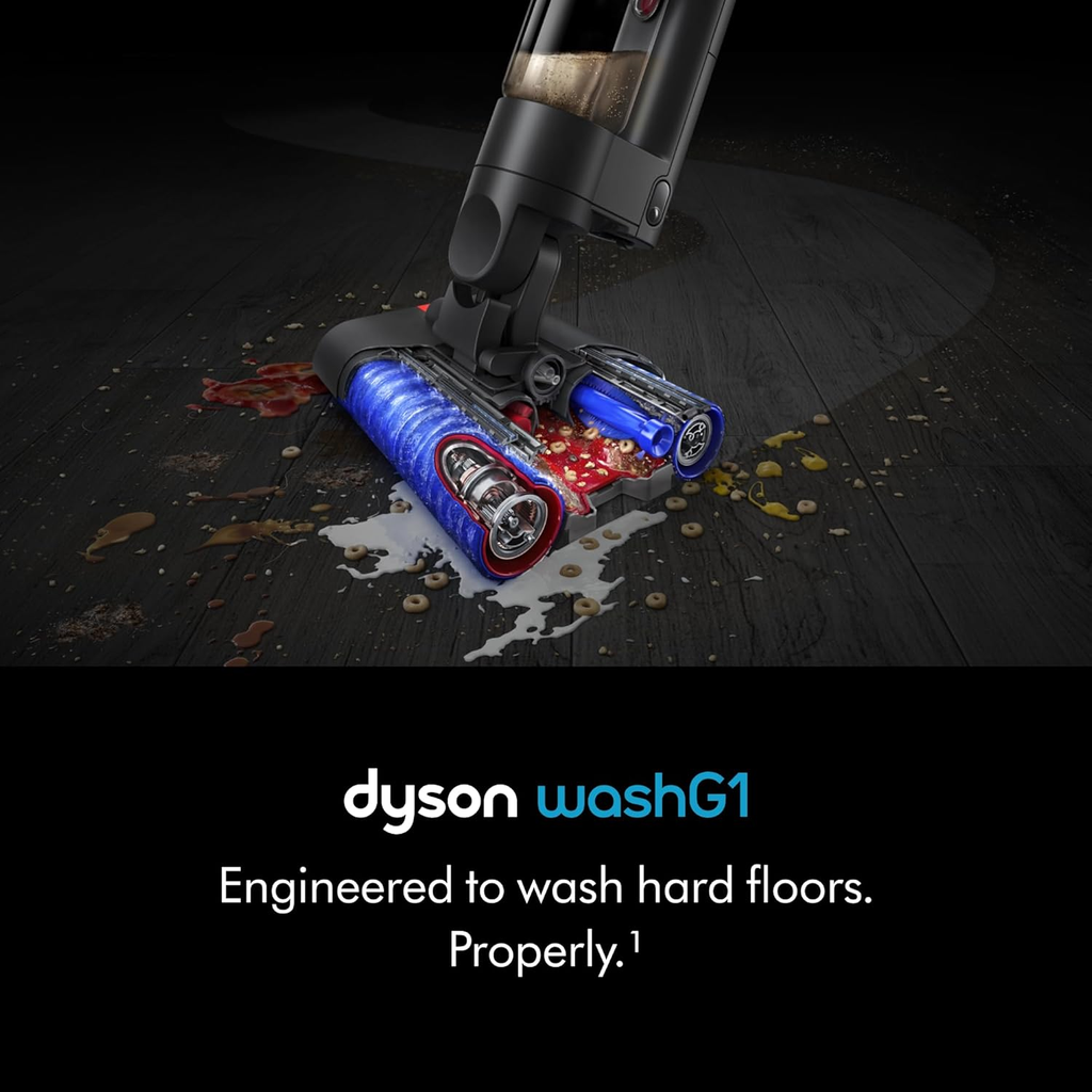 Limpiador de Suelos Dyson WashG1 | Fregadora Eléctrica para Suelos Duros | Autolimpieza Inteligente | Nueva