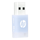 HP v168b 32GB – USB 2.0 Flash Drive, Diseño Compacto Azul, Memoria Portátil para Documentos, Fotos y Videos