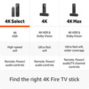 Amazon Fire TV Stick 4K Select (Último Modelo) con Búsqueda por IA y Control por Voz Alexa