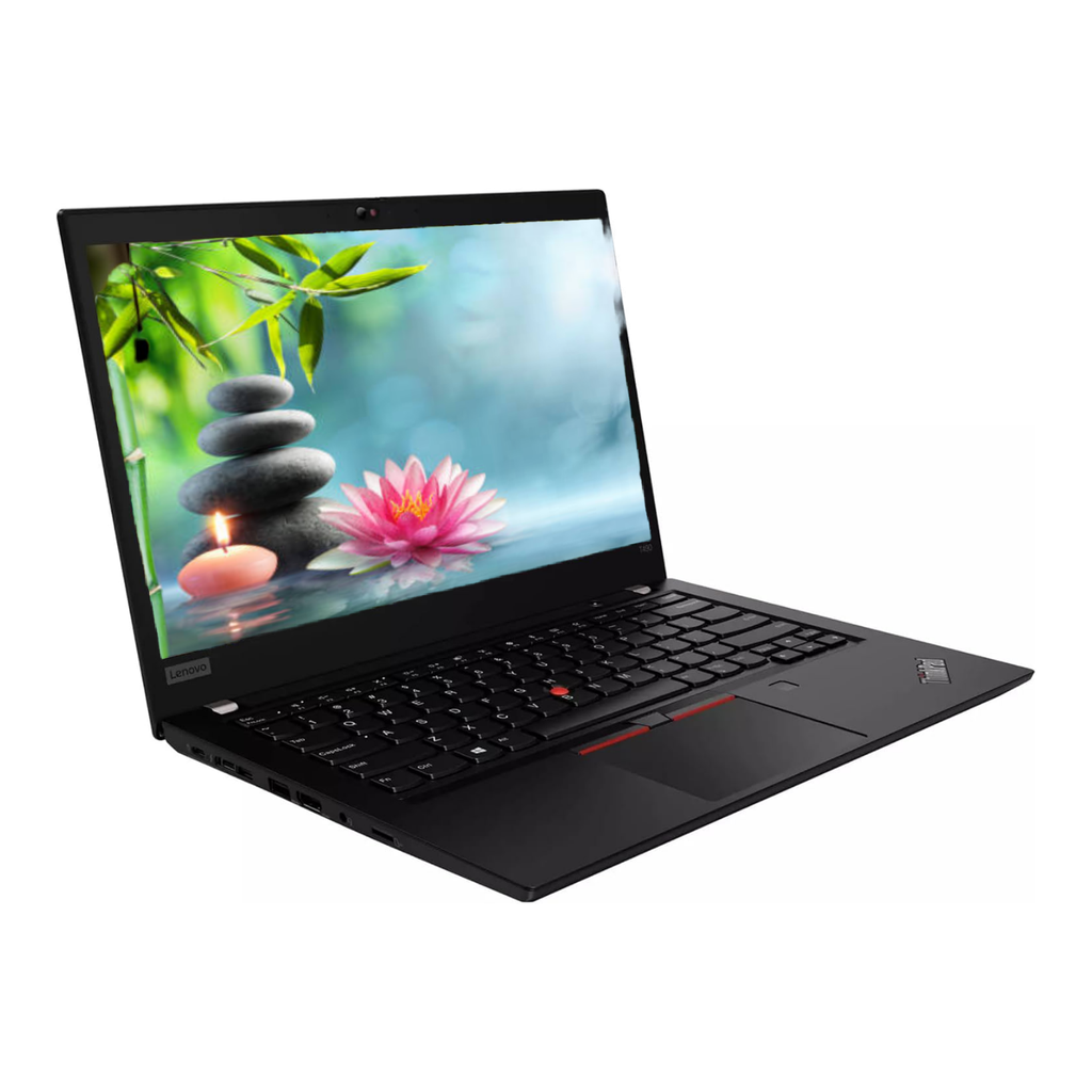 Refurbished - Lenovo 14" ThinkPad T490 20N3SC5F00 | 1920x1080 | Intel Core i5-8365U CPU @ 1.60GHz | 16 GB | 512 GB SSD NVMe | Microsoft Windows 11 Pro | BLACK | Backlit ENGLISH Keyboard, WEBCAM *Grade A*