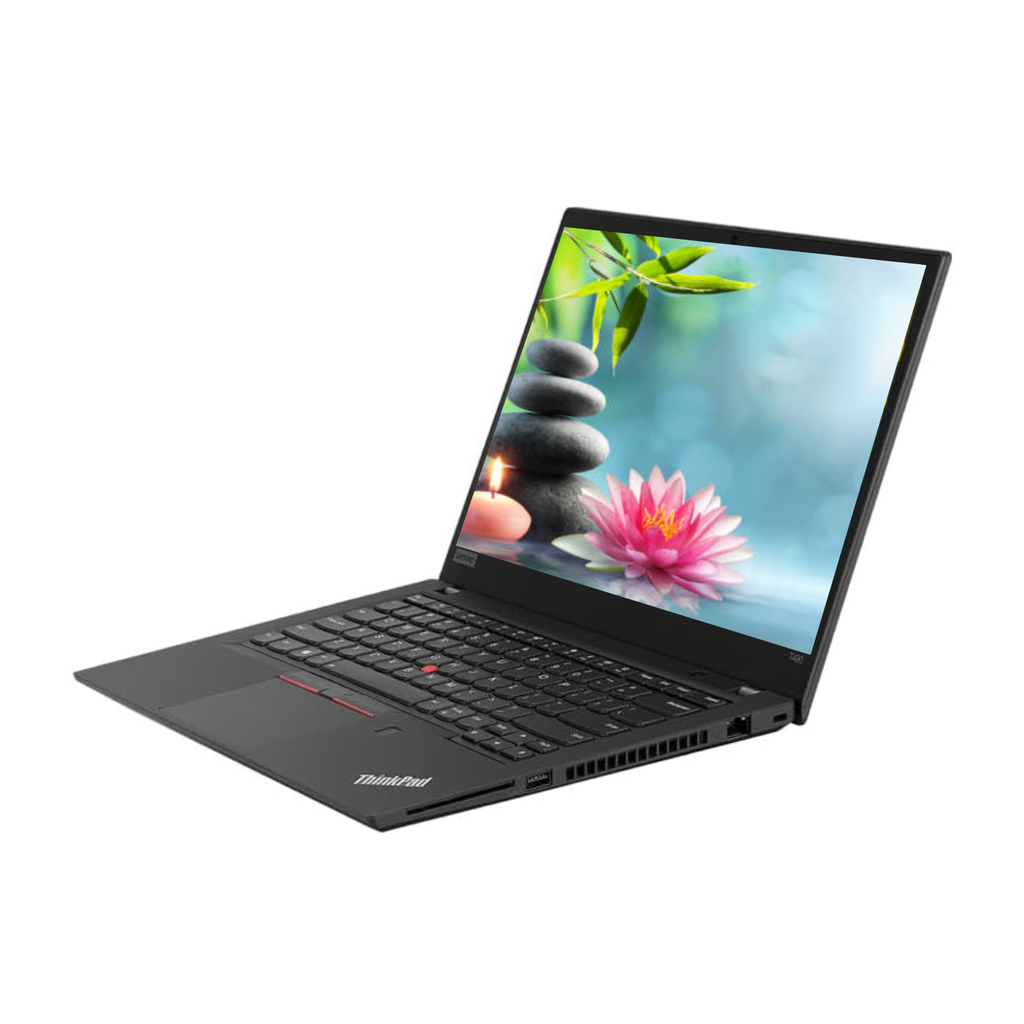 Refurbished - Lenovo 14" ThinkPad T490 20N3SC5F00 | 1920x1080 | Intel Core i5-8365U CPU @ 1.60GHz | 16 GB | 512 GB SSD NVMe | Microsoft Windows 11 Pro | BLACK | Backlit ENGLISH Keyboard, WEBCAM *Grade A*