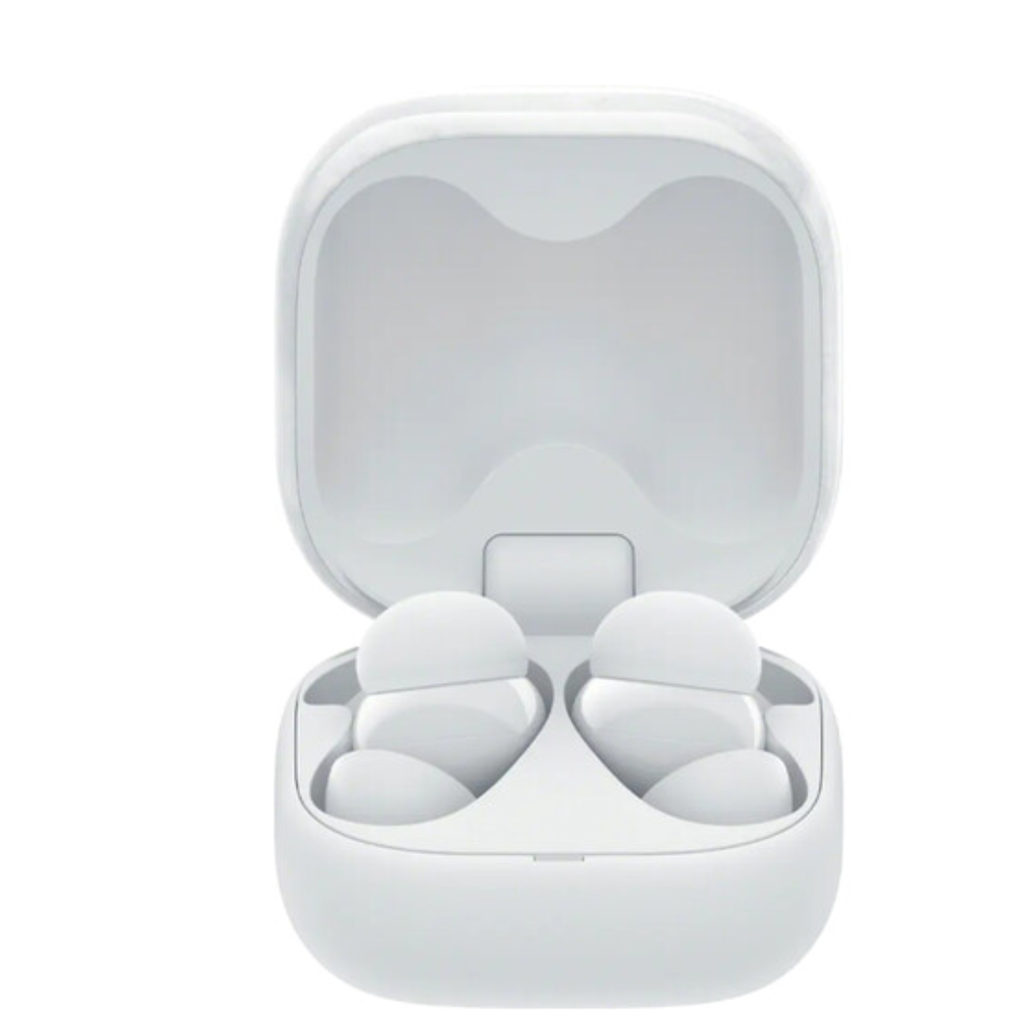 Sony LinkBuds Fit – Audífonos True Wireless con Cancelación de Ruido, Bluetooth, Compactos y Ergonómicos, Color White
