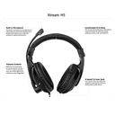 Adesso Xtream H5 Audífonos Estéreo con Micrófono Noise Cancelling 3.5mm
