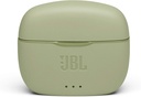 JBL Tune 215TWS Audífonos Inalámbricos Bluetooth, Drivers de 6 mm, Reproducción 25 Horas, Dual Connect - Verde
