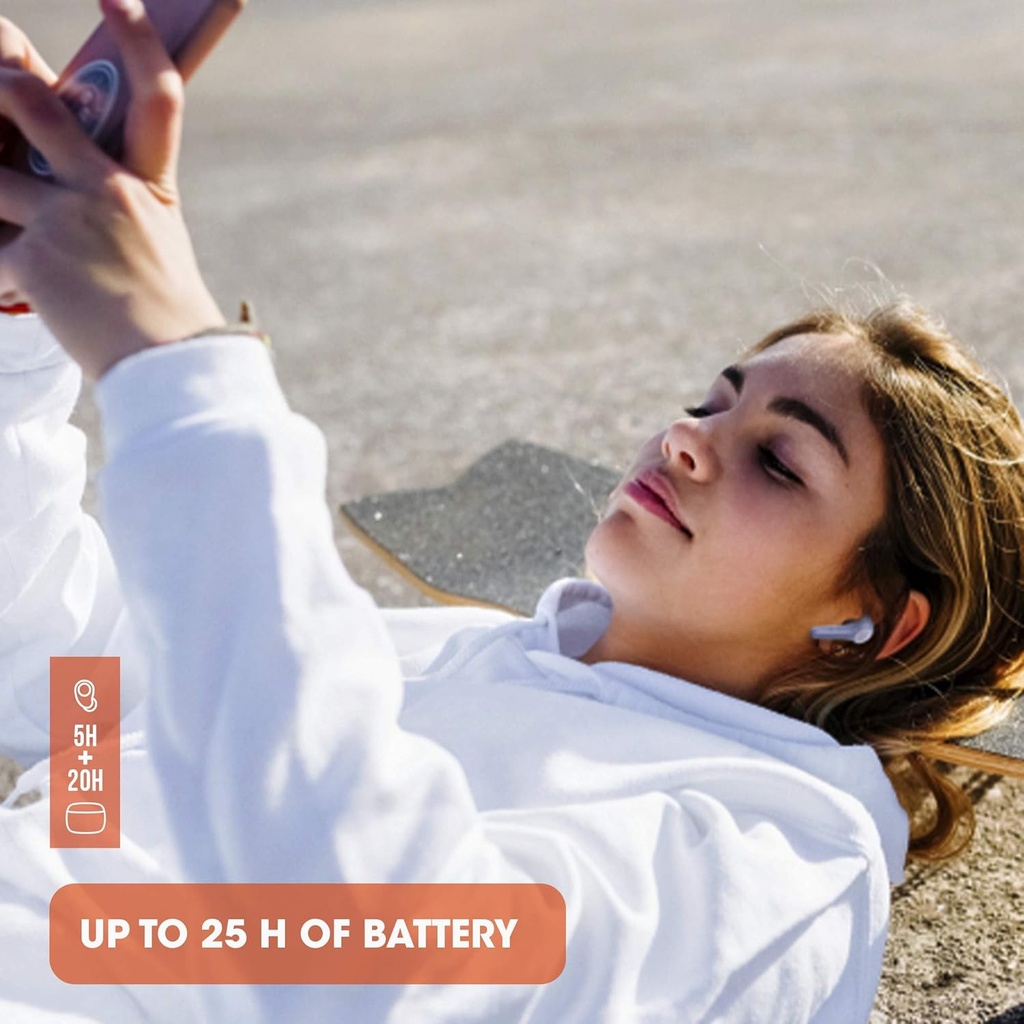 JBL Tune 215TWS Audífonos Inalámbricos Bluetooth, Drivers de 6 mm, Reproducción 25 Horas, Dual Connect - Verde