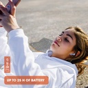 JBL Tune 215TWS Audífonos Inalámbricos Bluetooth, Drivers de 6 mm, Reproducción 25 Horas, Dual Connect - Verde